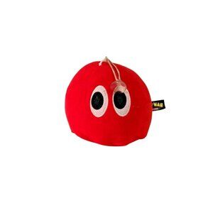 Pacman Plush Red Ghost 5.5 in Tall with Suction Cup Stuffed Animal Toy